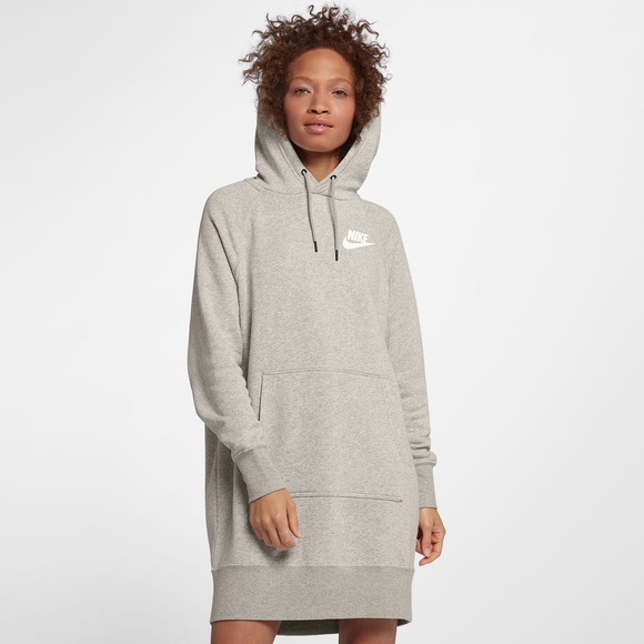 nike hooded sweatshirt dress